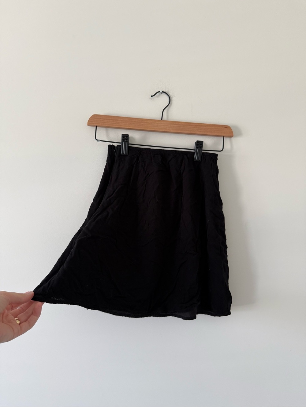 Bluenotes Black Mini Skirt (size XS)